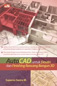 Image of AutoCAD untuk desain dan finishing rancang bangun 3D